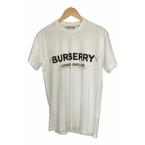 Burberry Two Logo White T-Shirt